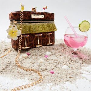Sip Sip Hooray Tiki Bar Crossbody- Betsey Johnson